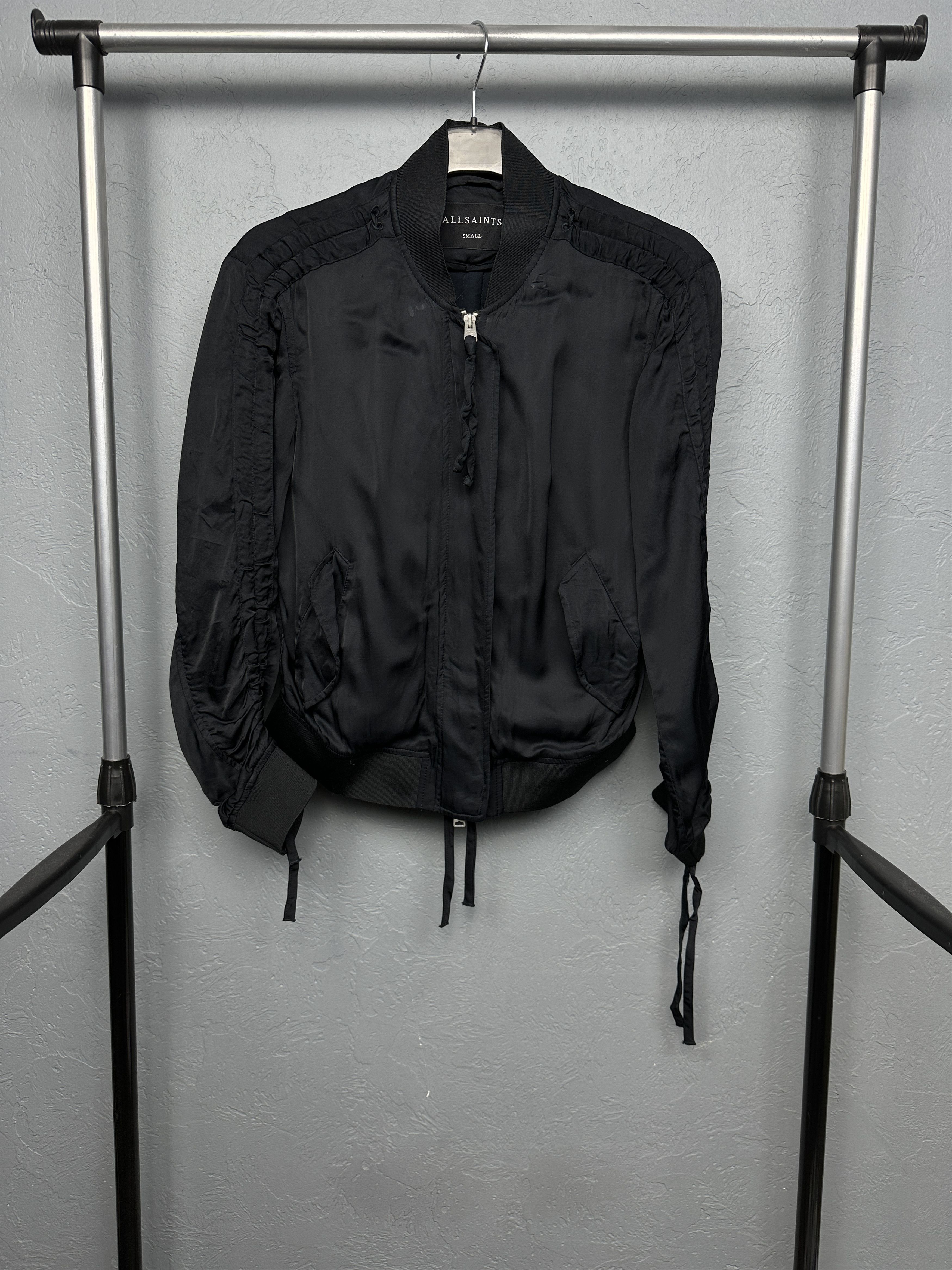 Allsaints Allsaints Womens Ellis Bomber Jacket Size S / US 4 / IT 40 - 1 Thumbnail