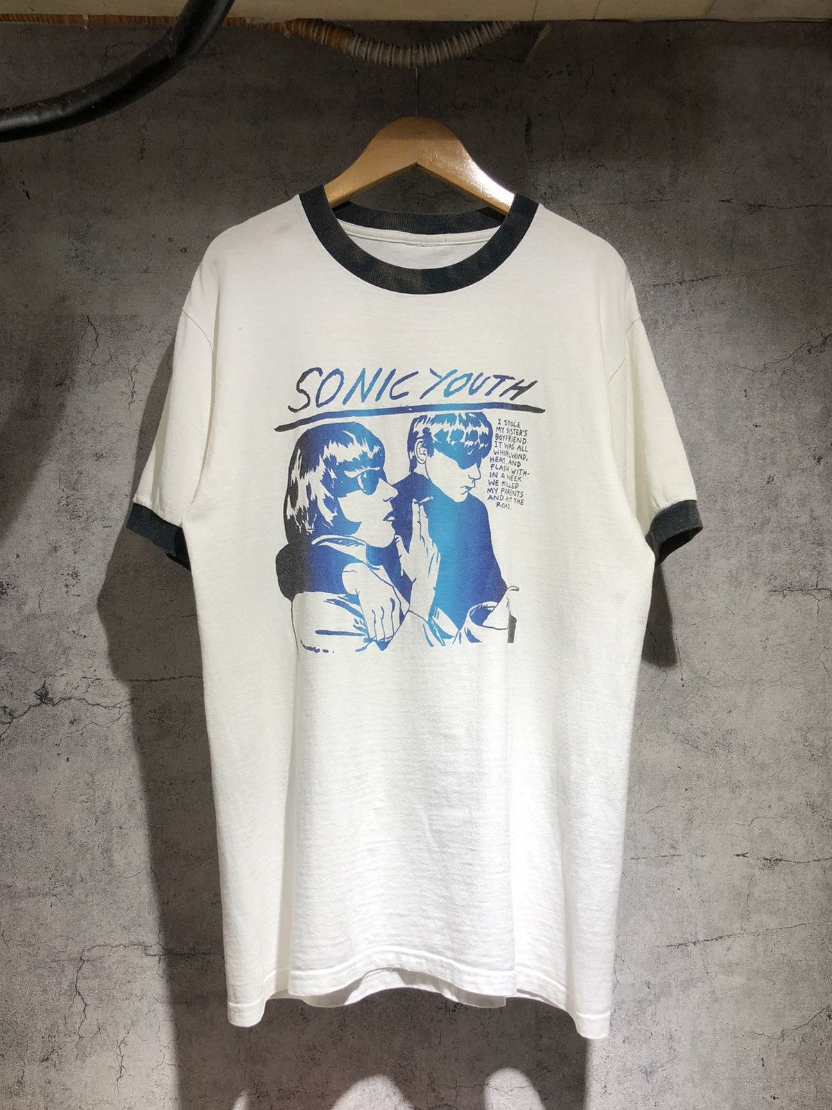 Vintage Rare 🔥 Vintage 2001 Sonic Youth ringtee Size US M / EU 48-50 / 2 - 1 Thumbnail