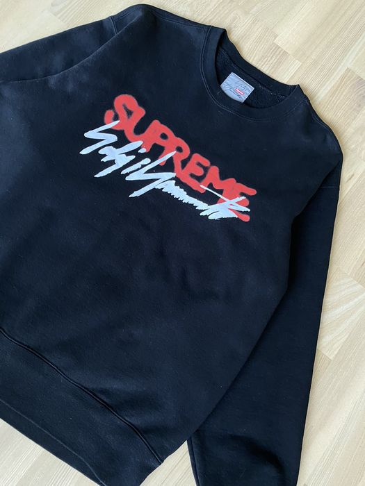 Supreme Supreme Yohji Yamamoto Sweatshirt Black L | Grailed