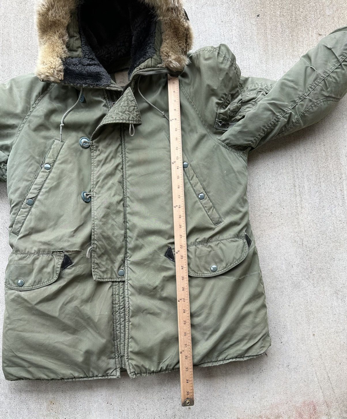 Vintage Vintage USAF N-3B Bomber Jacket Medium 60s Military Size US M / EU 48-50 / 2 - 13 Thumbnail