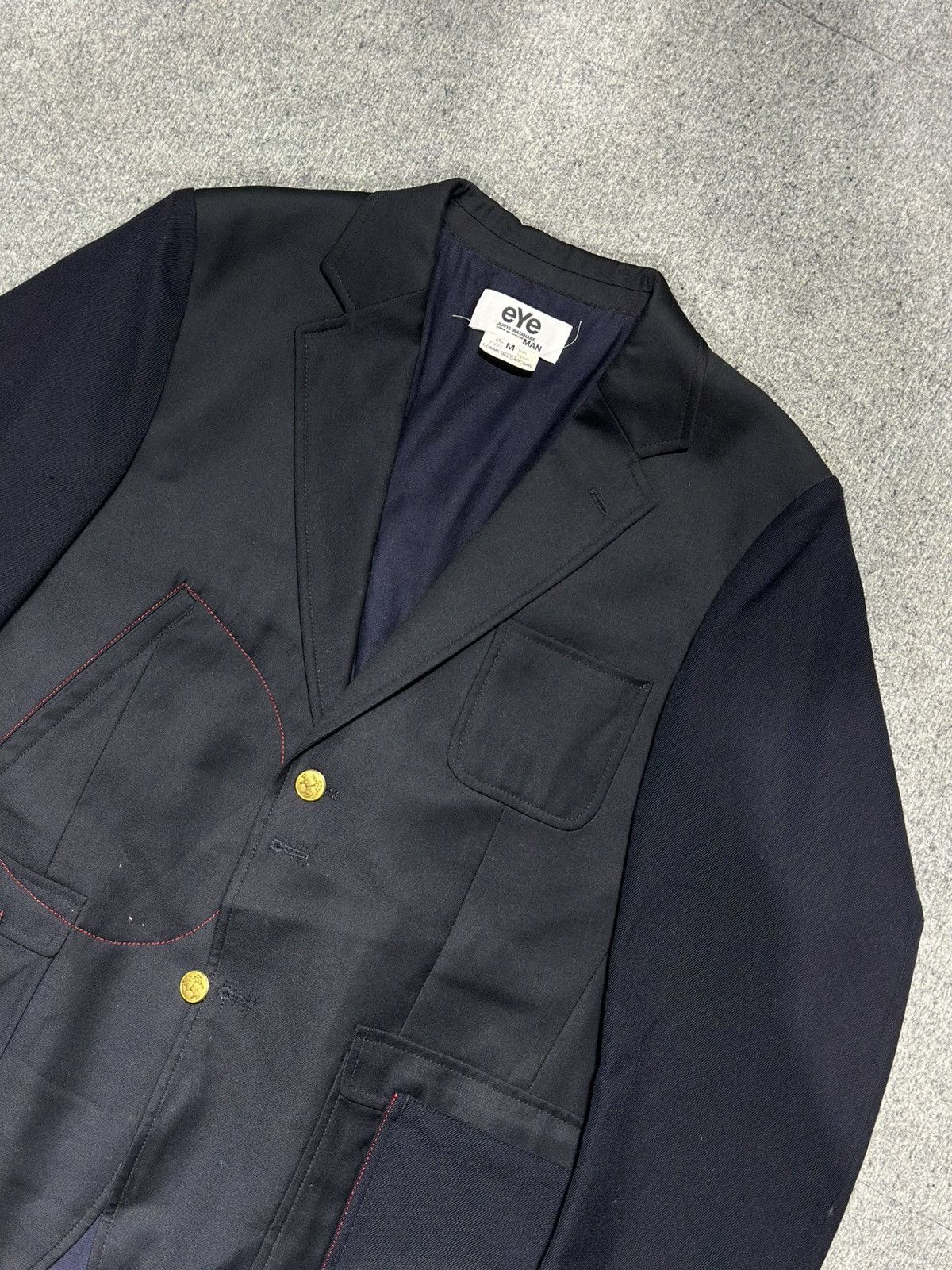 Comme des Garcons eye COMME des GARÇONS JUNYA WATANABE BrooksBrothers Blazer Size US M / EU 48-50 / 2 - 6 Thumbnail
