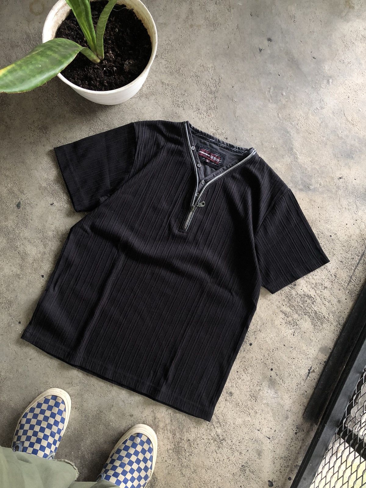 If Six Was Nine × Japanese Brand × Le Grande Bleu (L.G.B.) JAPANESE STYLE URBAN COLLECTION DOUBLE LAYER SHIRT Size US L / EU 52-54 / 3 - 1 Thumbnail
