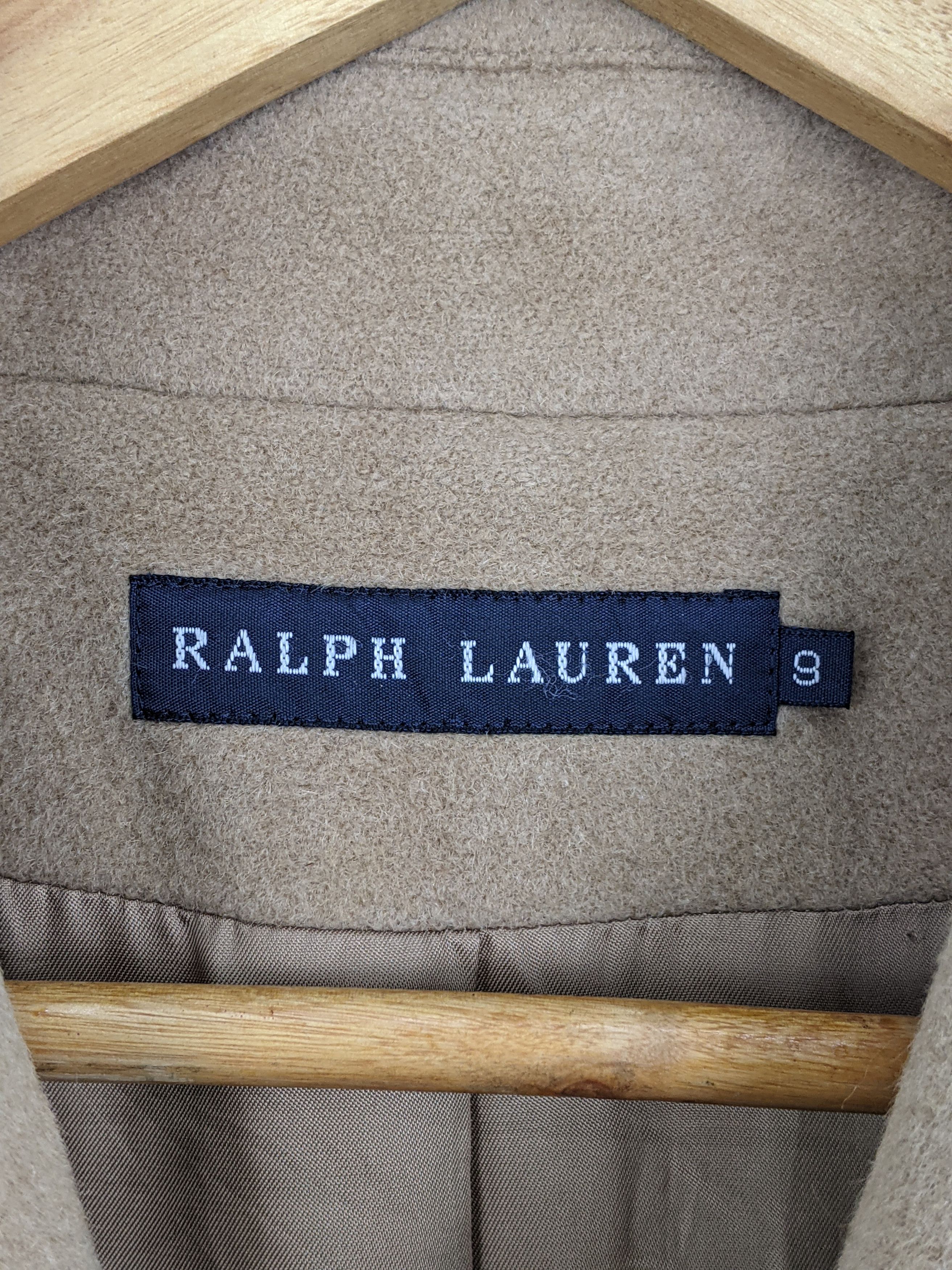 Designer × Ralph Lauren Vintage Ralph Lauren Double Breasted Wool Jacket Size US S / EU 44-46 / 1 - 5 Thumbnail