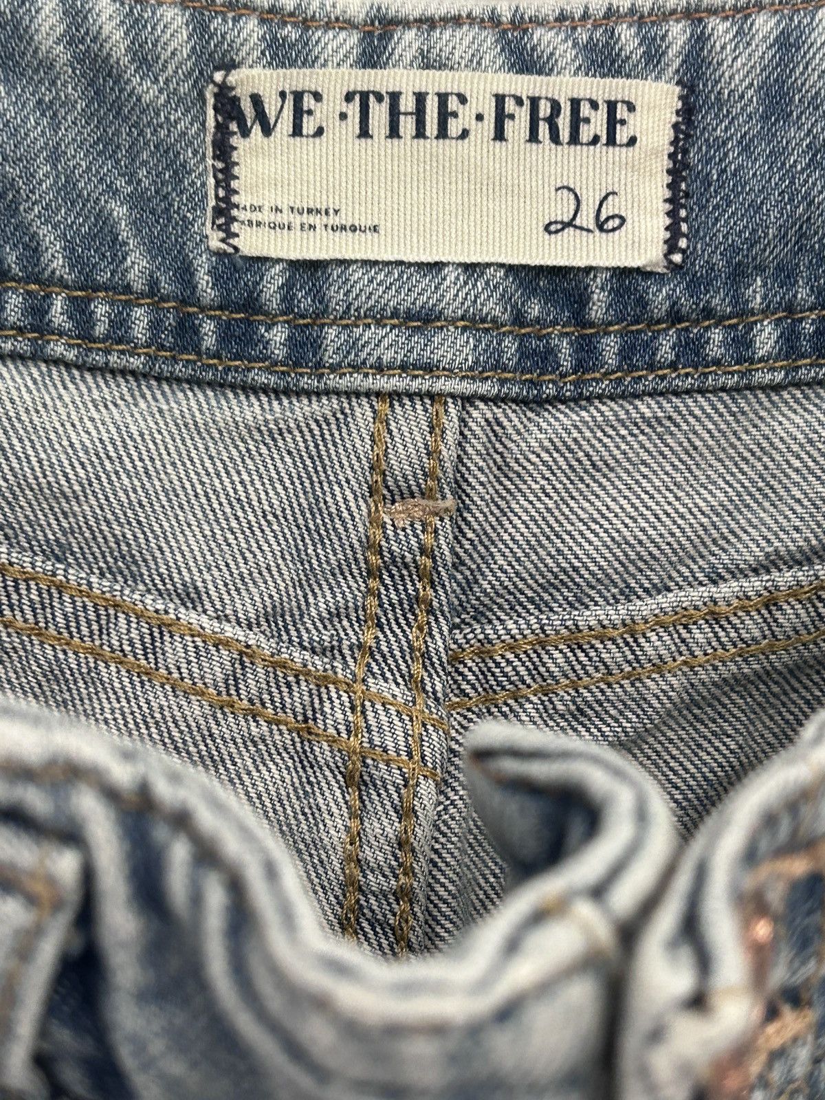 Free People Free People Aster high-rise straight-leg jeans size 26 Size 26" / US 2 / IT 38 - 9 Thumbnail
