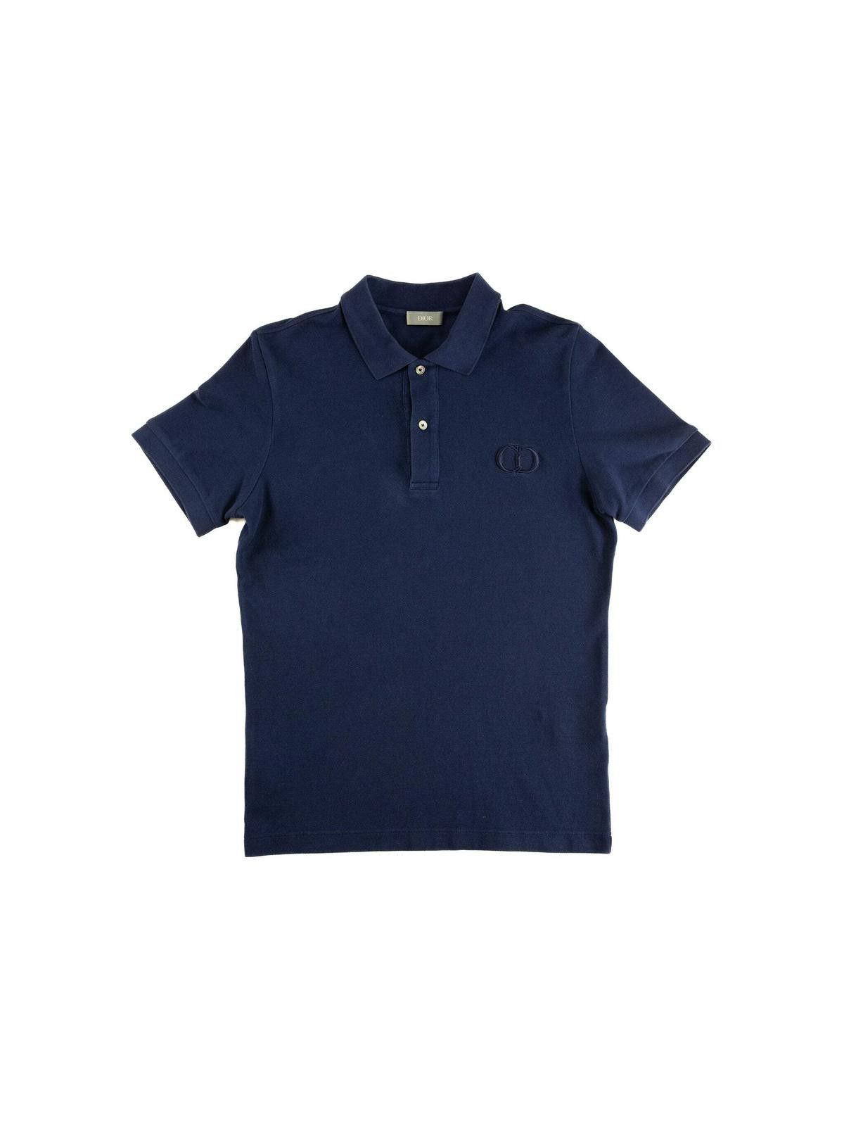 Dior Mens Navy Polo Shirt Small Navy
