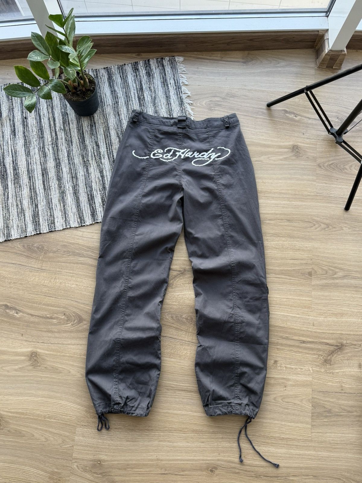 Ed Hardy ED HARDY CARGO PANTS WOOMEN’S DESIGNER STREETWEAR Size M Size 33" - 1 Thumbnail