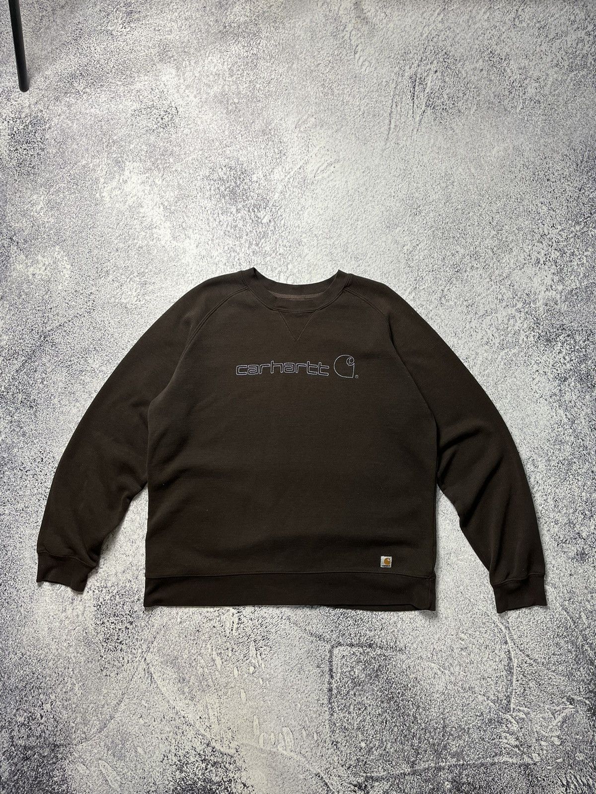 Carhartt Vintage Carhartt For Women Y2K Sweatshirt Big Logo Size L Size L / US 10 / IT 46 - 1 Thumbnail