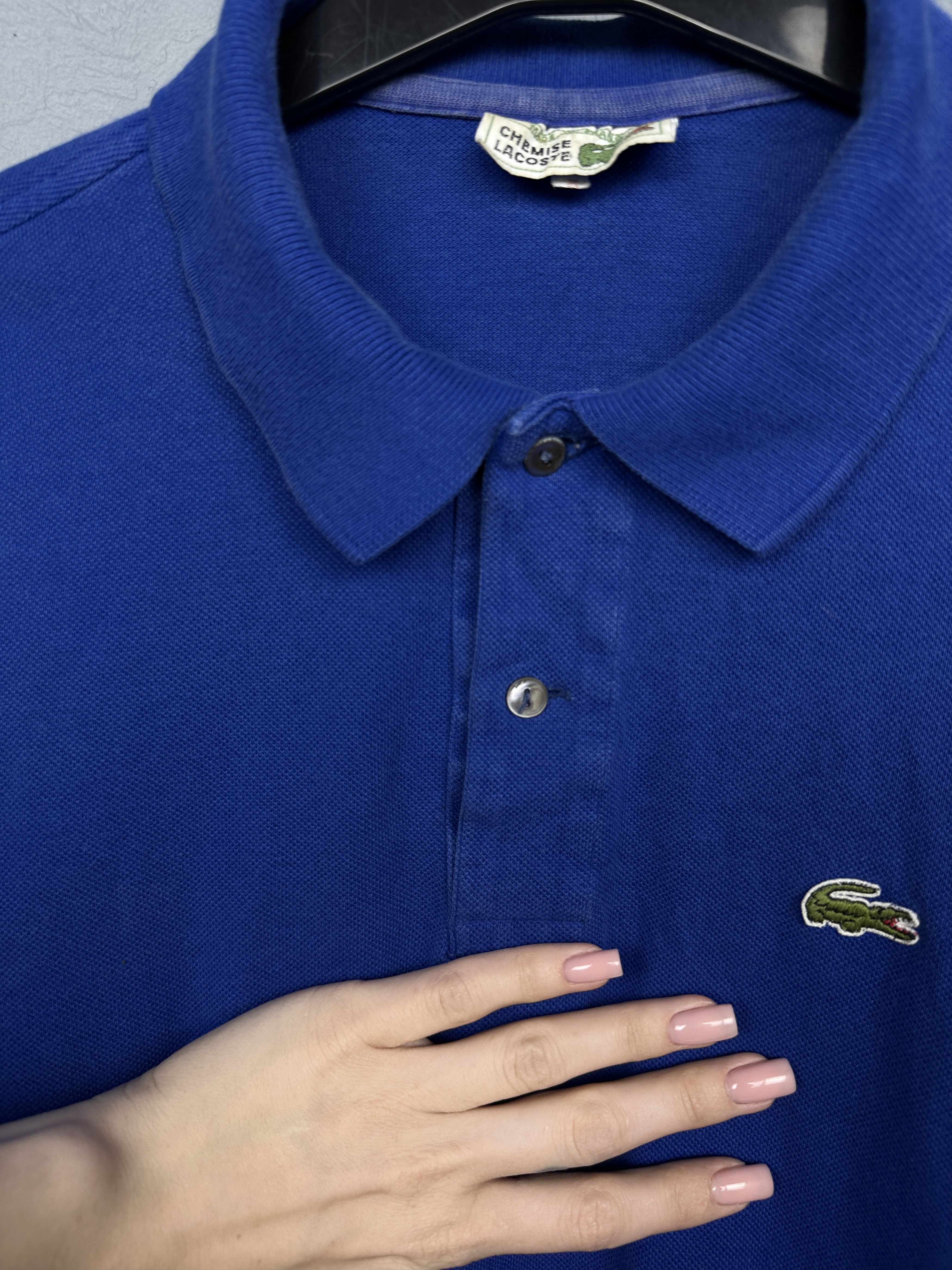 Lacoste Lacoste Vintage Mens Polo Shirt Made in France Size US M / EU 48-50 / 2 - 4 Thumbnail