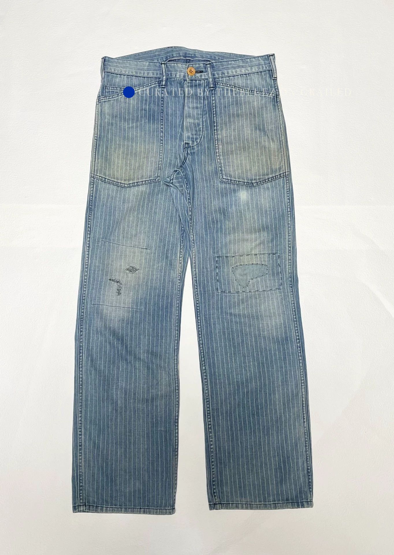 Visvim Vintage Wabash Mud Wash Carpenter Denim Size US 32 / EU 48 - 1 Thumbnail