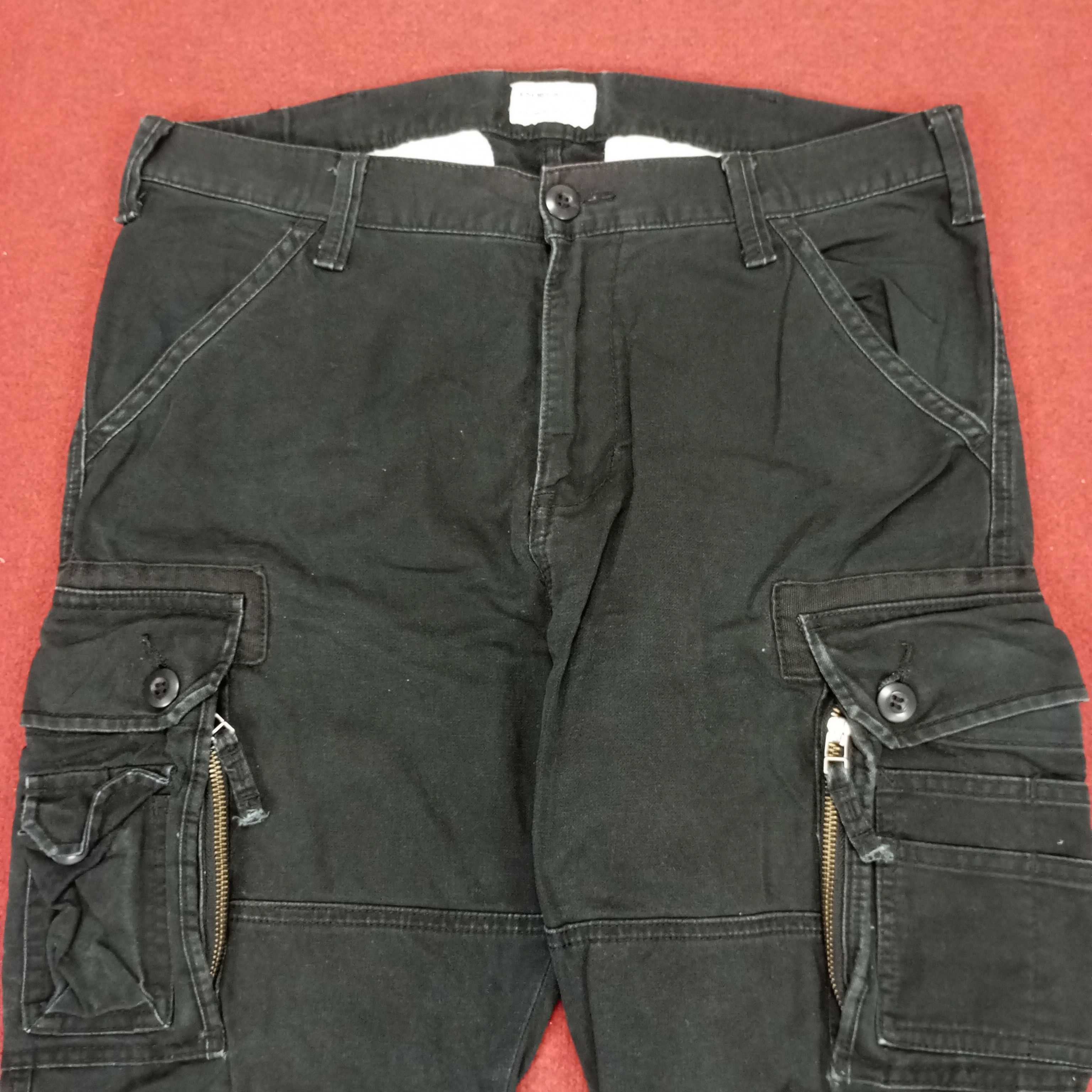 Alpha Industries × Vintage Alpha Industries Cargo Pants Streetwear Skater Style Size US 34 / EU 50 - 2 Thumbnail