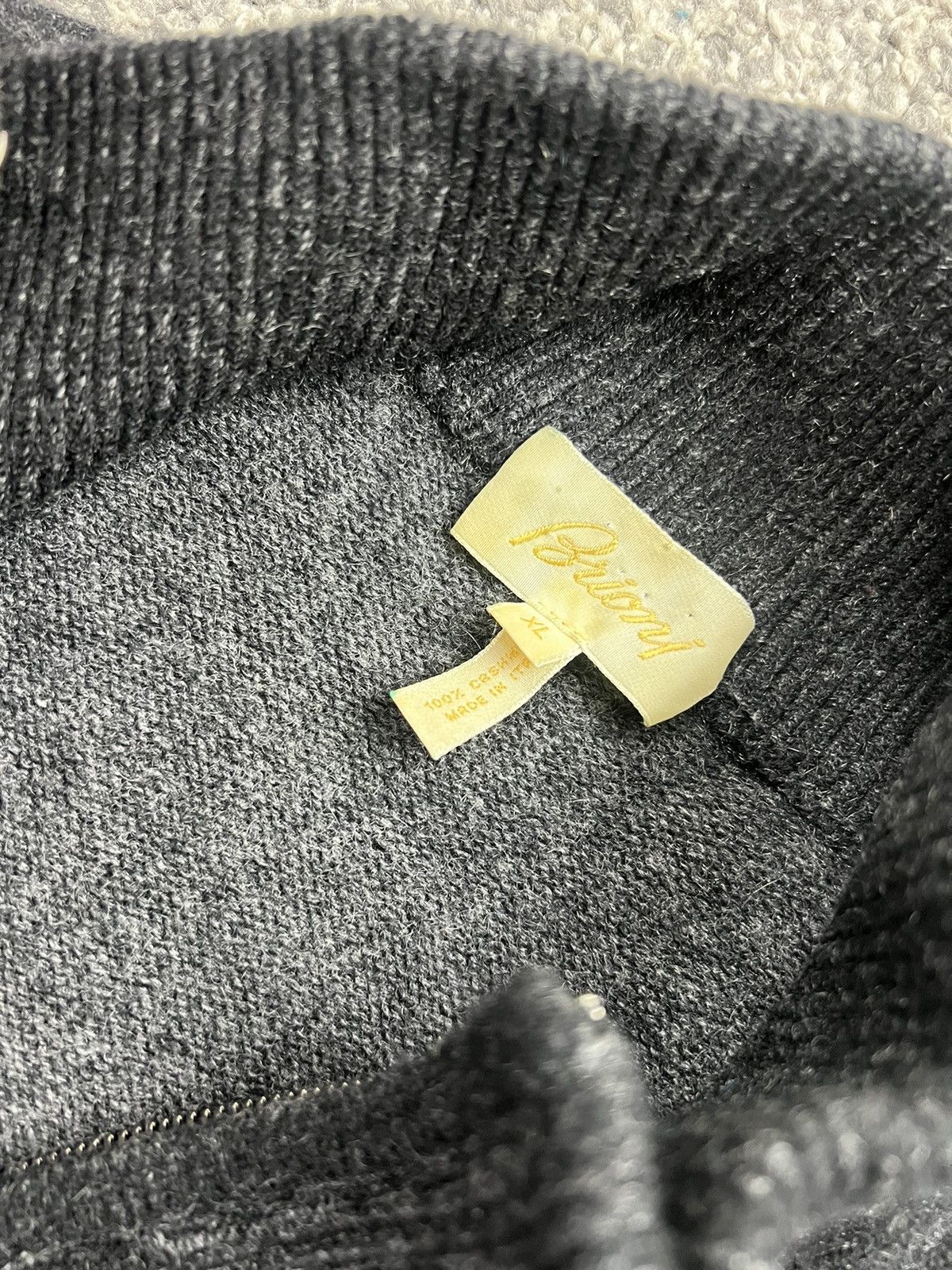 Brioni brioni cashmere zip sweater Size US XL / EU 56 / 4 - 8 Thumbnail