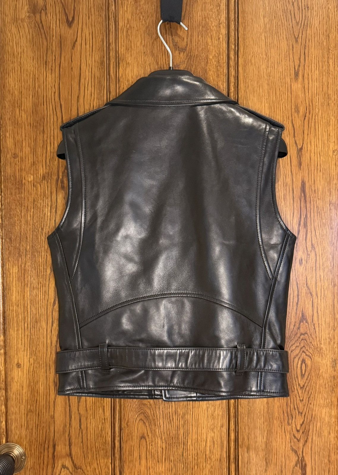 Saint Laurent Paris SS13 Saint Laurent sleeveless biker vest leather jacket L01 Size US S / EU 44-46 / 1 - 3 Thumbnail