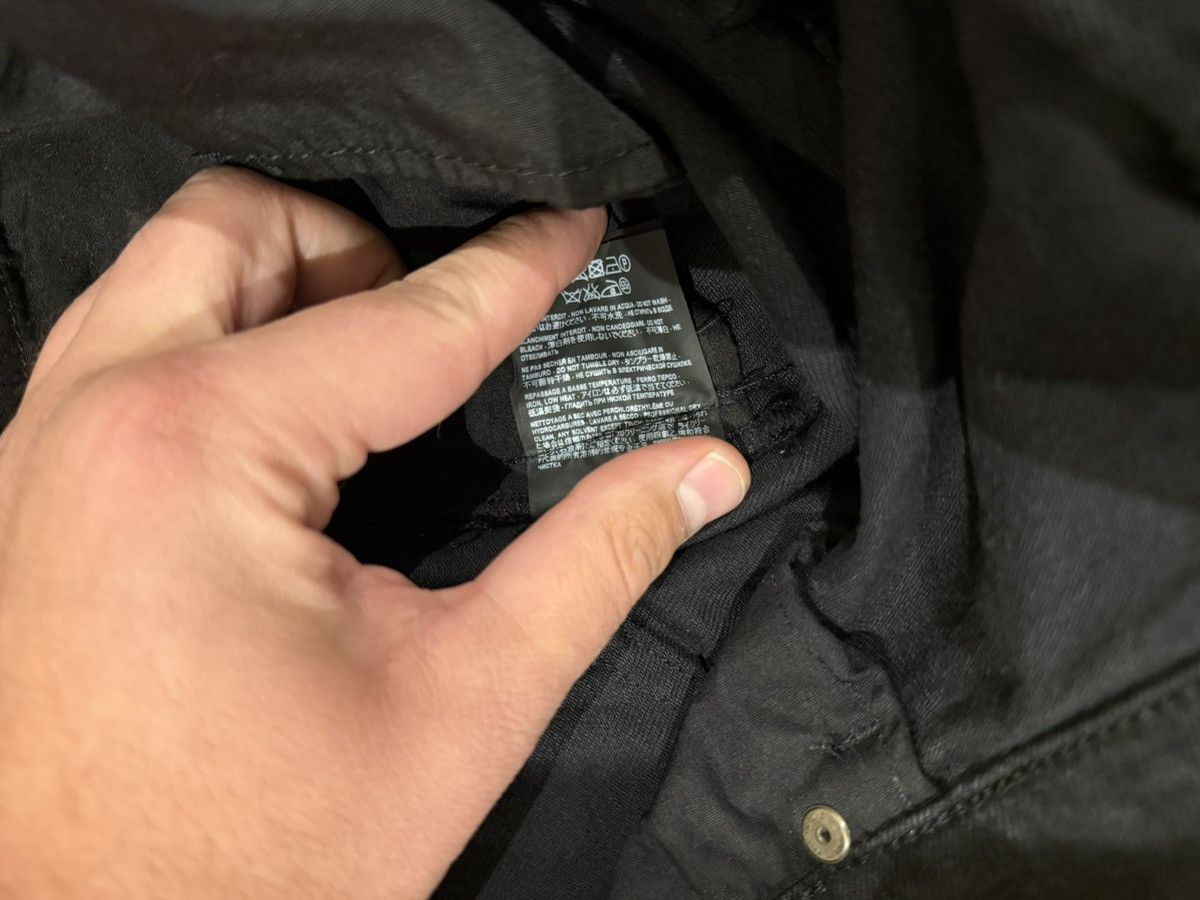 Saint Laurent Paris Saint Laurent D02 “One Knee Rip” Black Washed Jeans Size US 34 / EU 50 - 5 Thumbnail