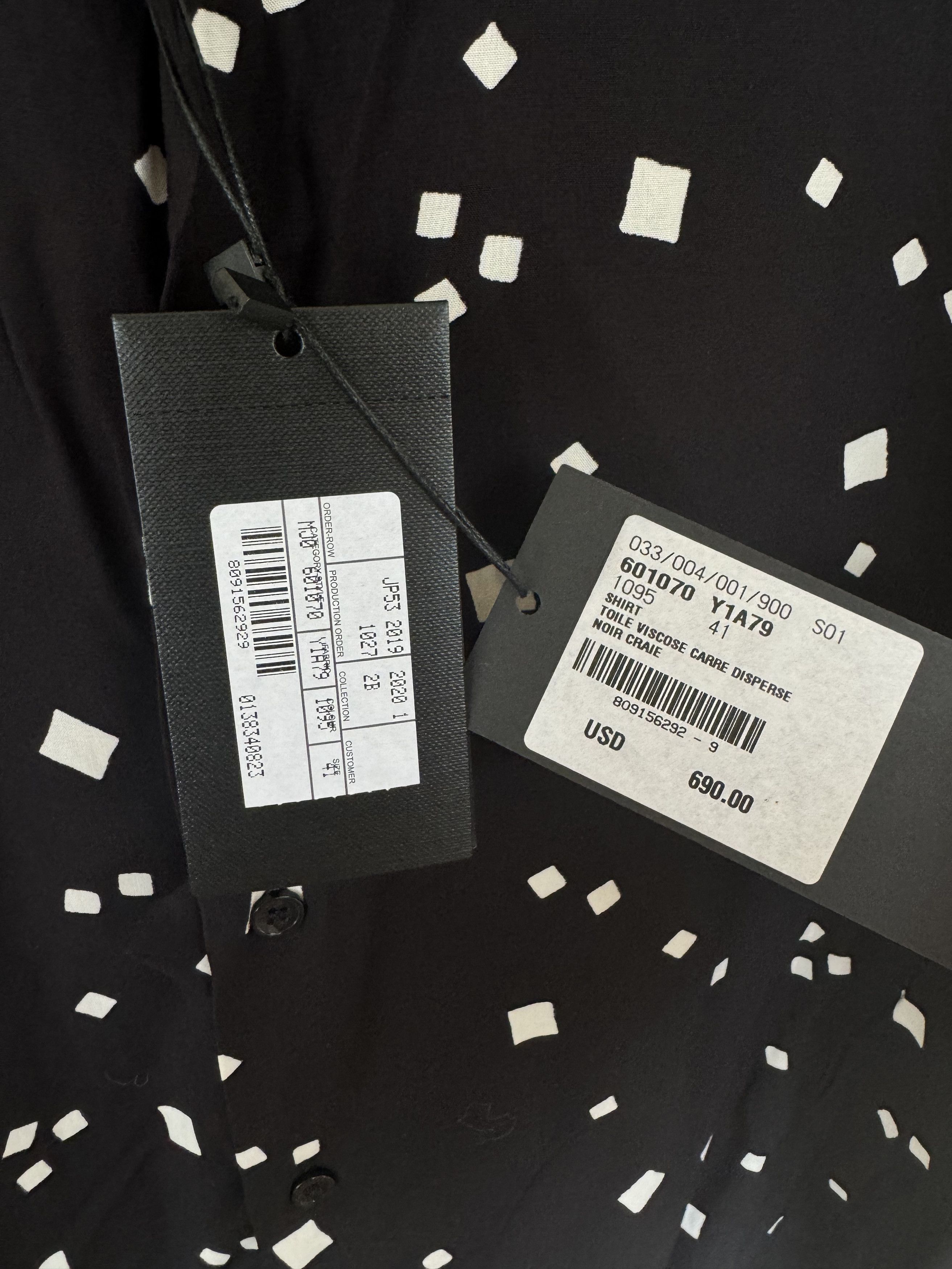 Saint Laurent Paris Saint Laurent Paris Button Up NWT Size US XL / EU 56 / 4 - 10 Thumbnail