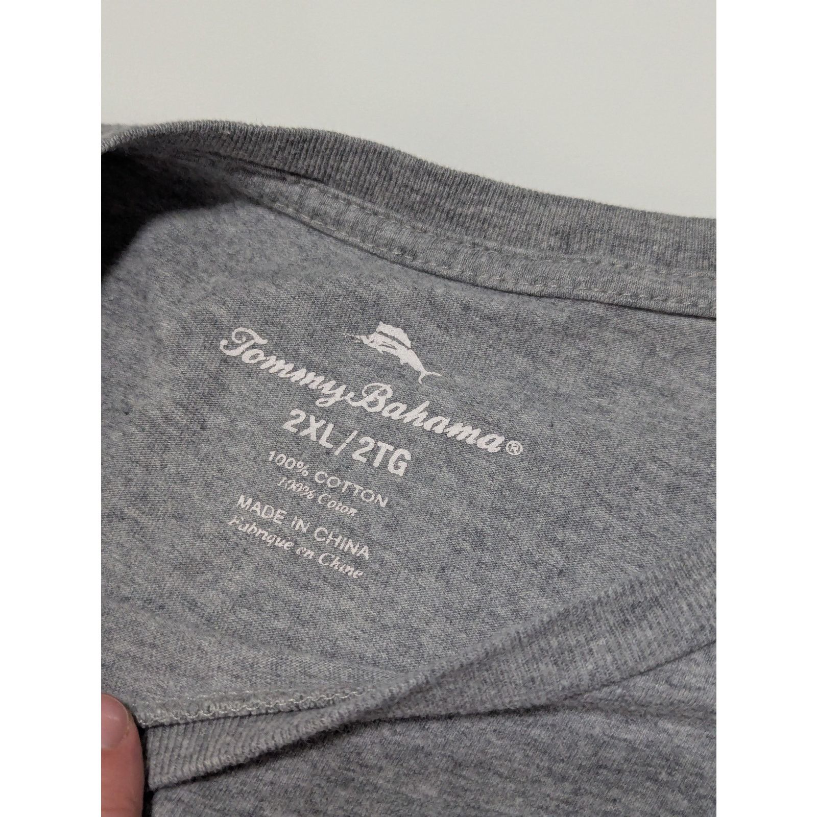 Tommy Bahama Tommy Bahama Intense Chardio No Flame No Gain Tee Shirt Dad Size US XXL / EU 58 / 5 - 4 Thumbnail