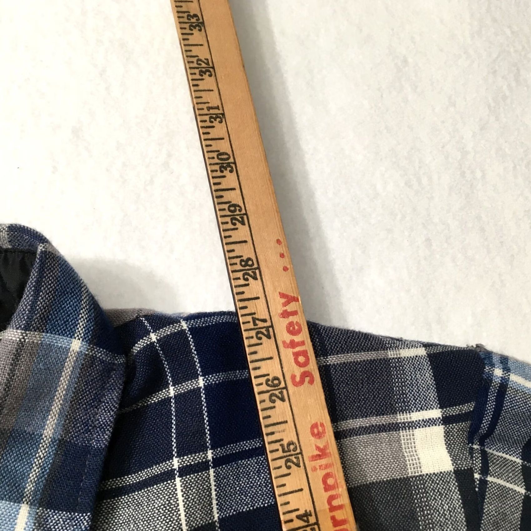 Lumberjack VINTAGE Lumber Jack Shirt Men's medium blue Acrylic Plaid Outdoor 90s Size US M / EU 48-50 / 2 - 6 Thumbnail