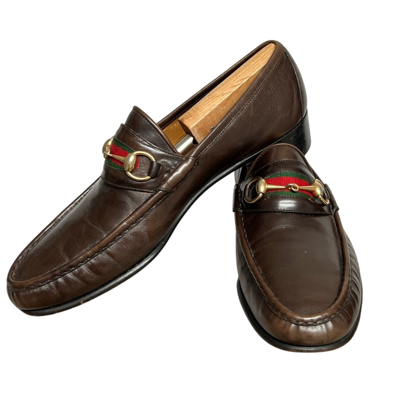 Gucci Gucci 1953 Horsebit Loafers Brown Leather 10.5 US or 44 EUR Size US 10.5 / EU 43-44 - 5 Thumbnail