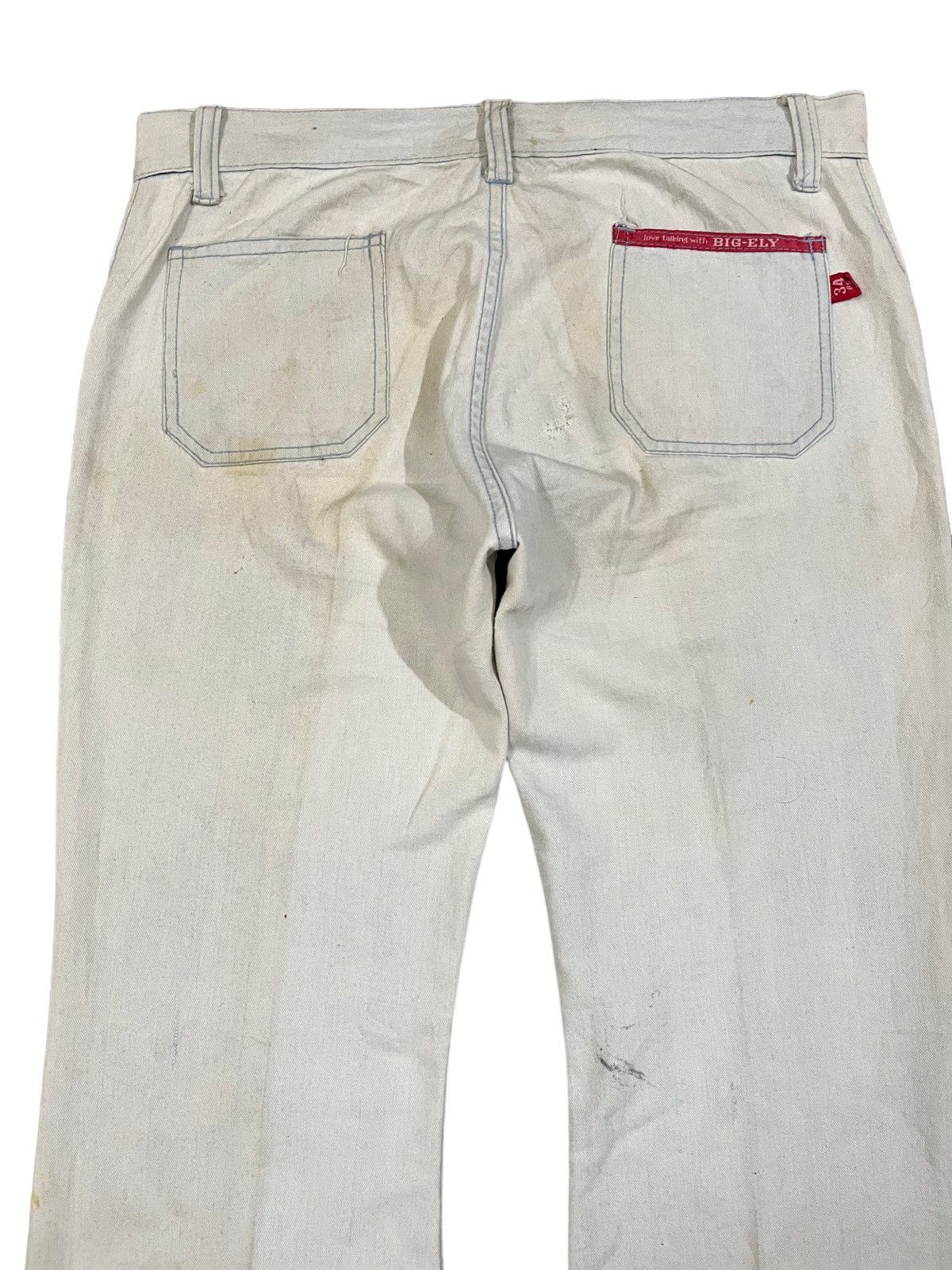Japanese Brand × Vintage Vintage Japanese Brand Bootcut Bush Pants Denim Size US 34 / EU 50 - 5 Thumbnail