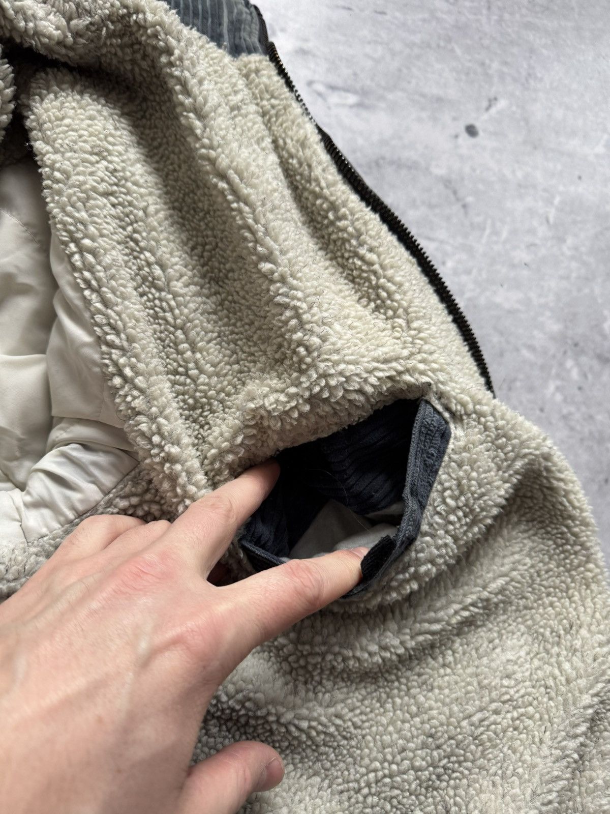 O'Neill × Vintage Vintage Oneill sherpa fleece jacket rare bomber Size US L / EU 52-54 / 3 - 7 Thumbnail