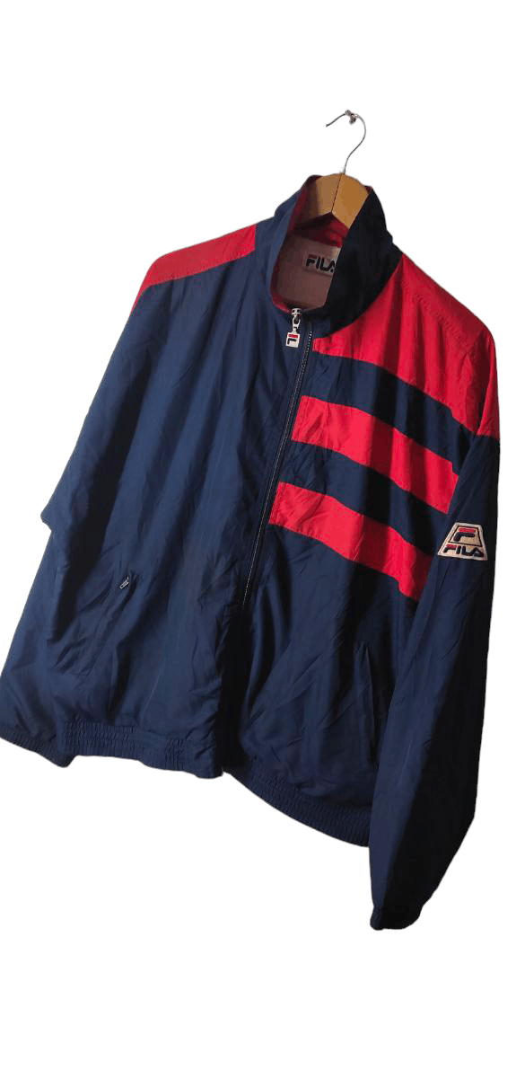 Fila VINTAGE FILA USA EMBROIDERY WINDBREAKER JACKET Size US L / EU 52-54 / 3 - 9 Thumbnail