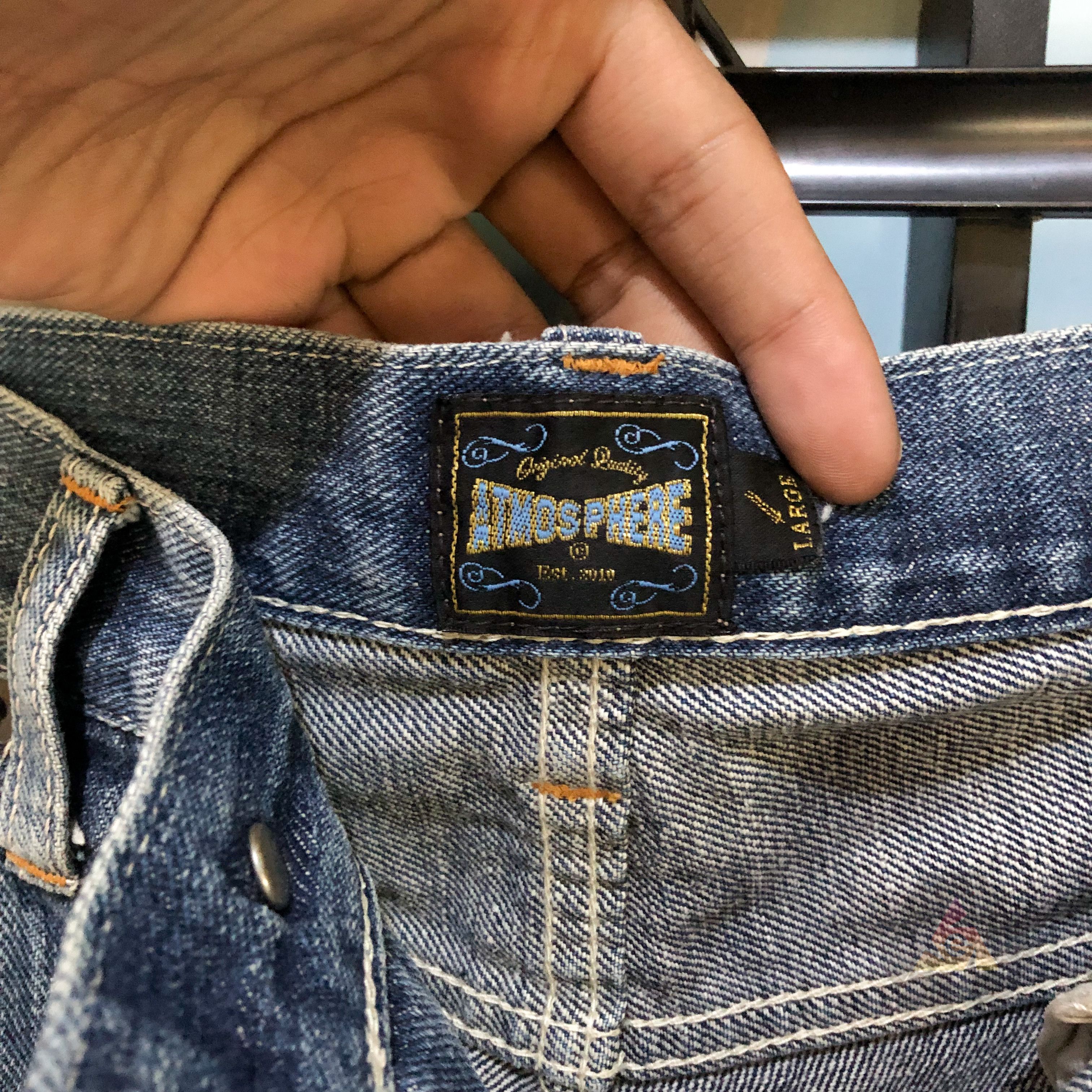 Japanese Brand × atmos Vintage Atmos Phere Denim Jeans 2010 Y2K Size US 29 - 6 Thumbnail