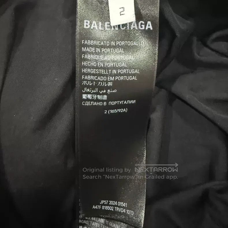 Balenciaga Balenciaga Embroidered Letter Fleece Jacket Size US M / EU 48-50 / 2 - 6 Thumbnail