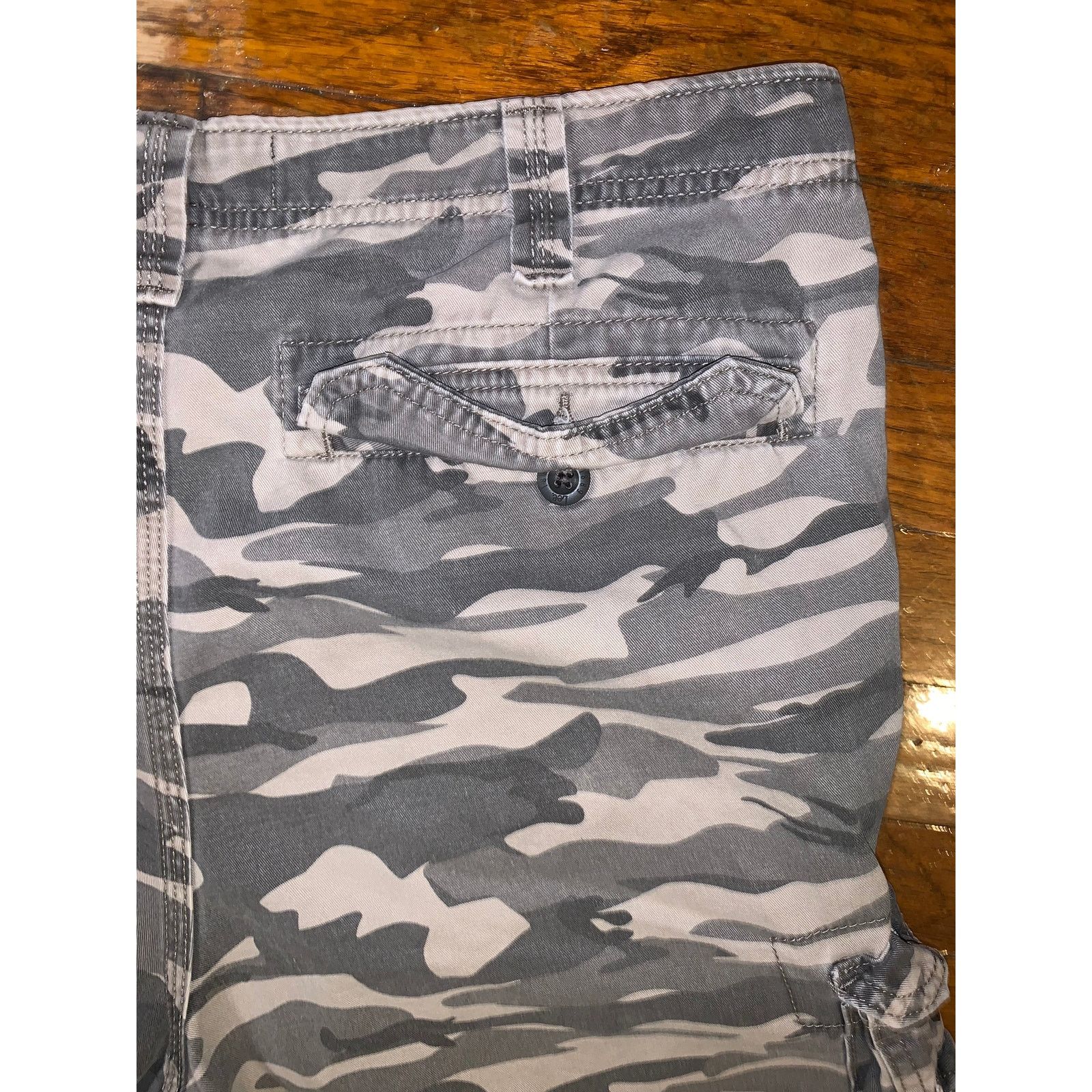 Lee Lee Camo Cargo Shorts Size 36 Camouflage Military Y2K Baggy Size US 36 / EU 52 - 8 Thumbnail
