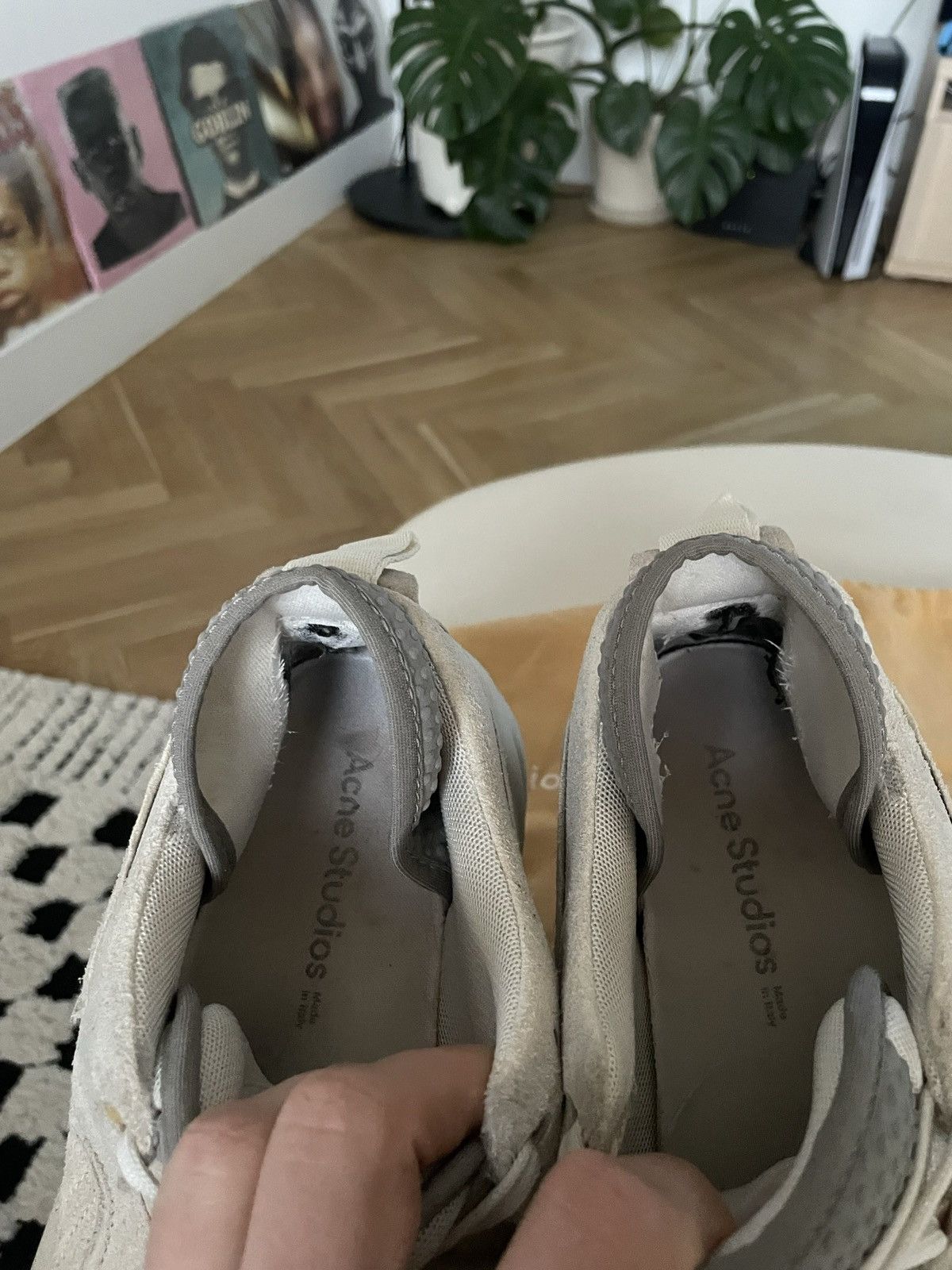 Acne Studios Acne Studios Rockaway Manhattan Chunky Sneakers Suede Rare Size US 8 / EU 41 - 6 Thumbnail