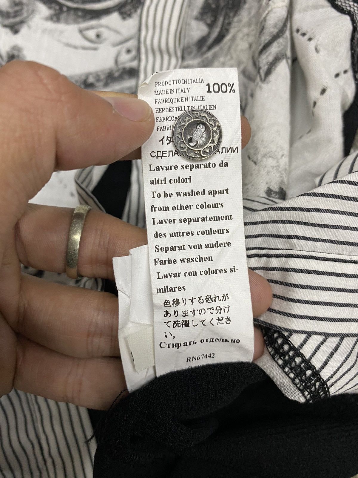 If Six Was Nine × Vintage mr giuln italy designer like jpg style Size M / US 6-8 / IT 42-44 - 13 Thumbnail