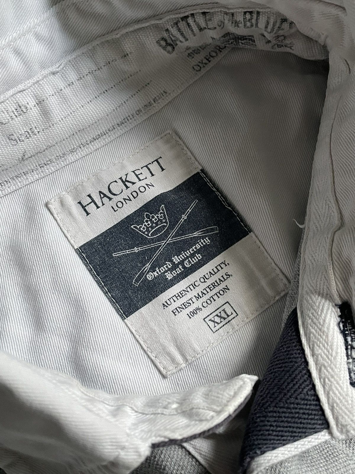 Hackett Vintage Hackett London Big Logo #8 Polo T-shirt Size US XXL / EU 58 / 5 - 11 Thumbnail