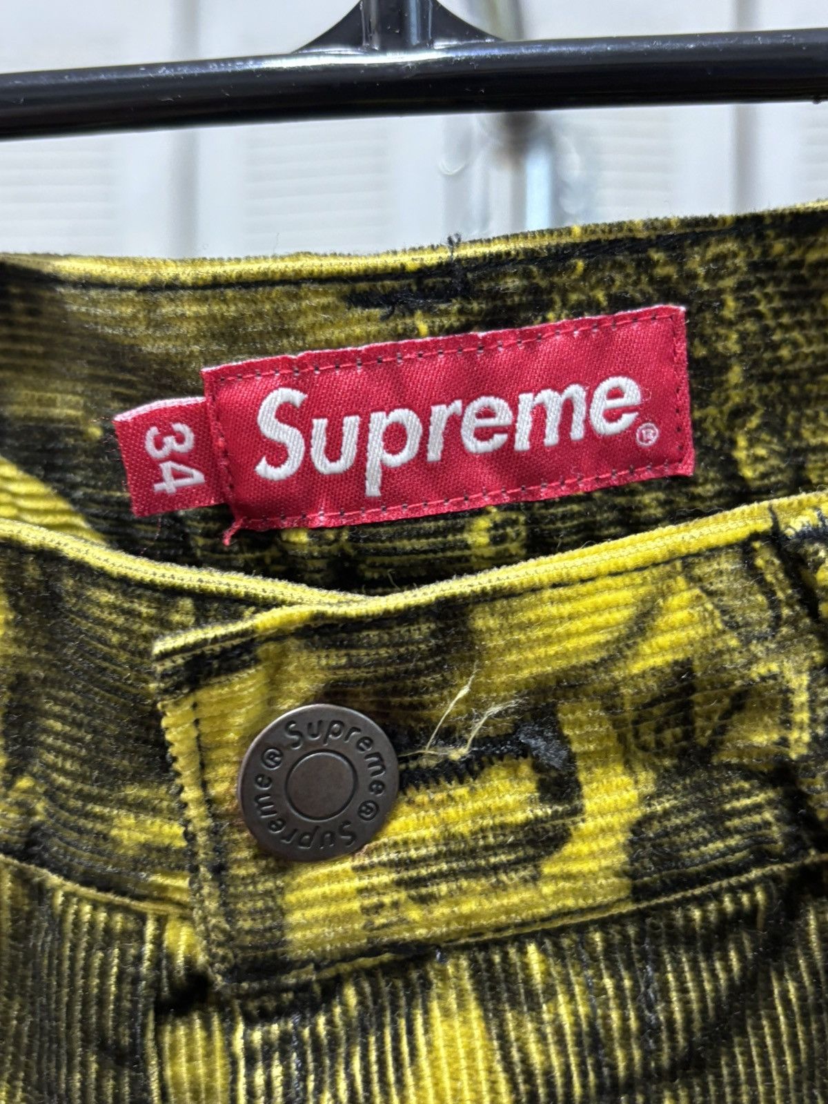 Supreme Supreme Vibrations Corduroy Pants Size US 34 / EU 50 - 6 Thumbnail