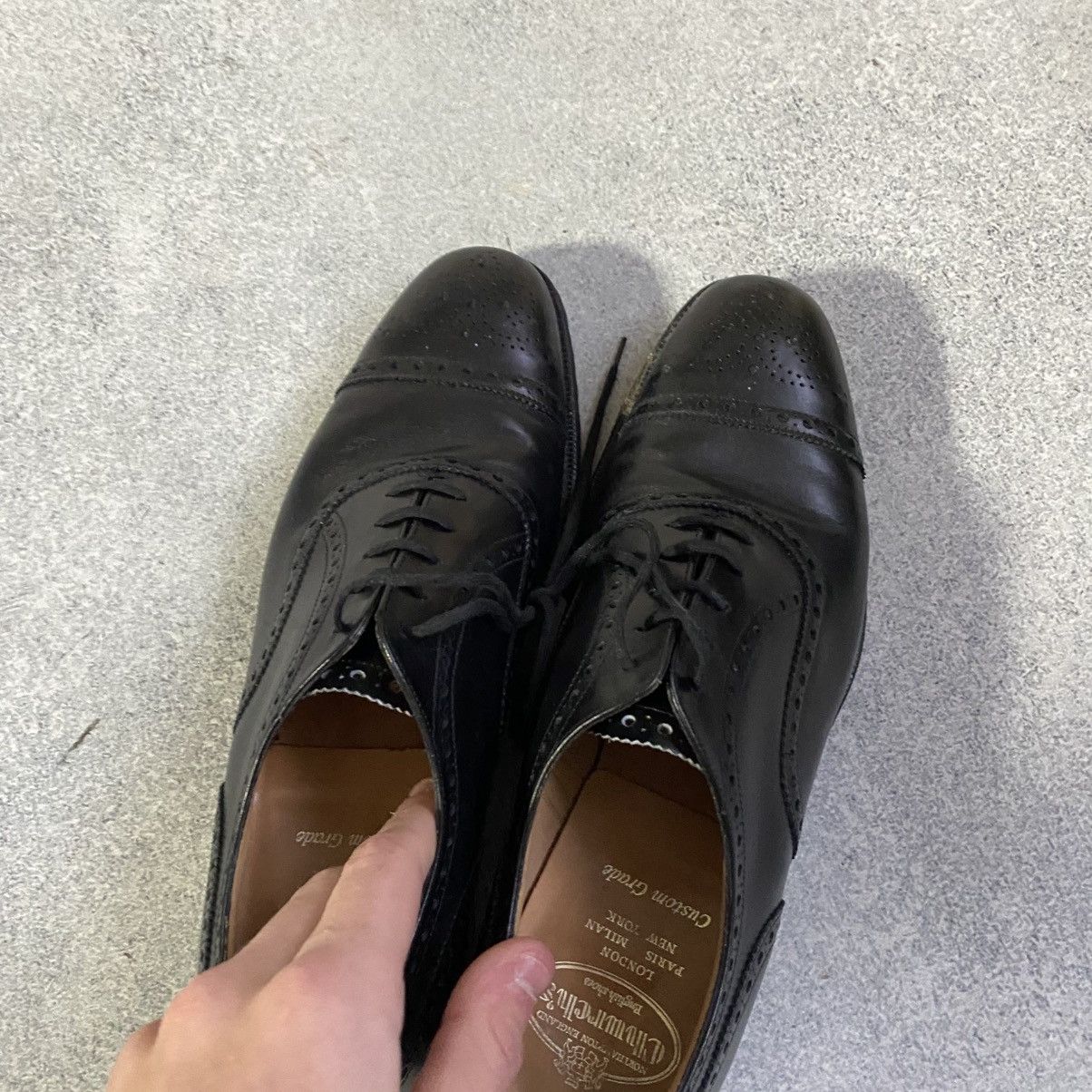 Church's Church's Oxford Shoes Size UK 7.5 26.5 cm Black Leather Size US 8 / EU 41 - 5 Thumbnail