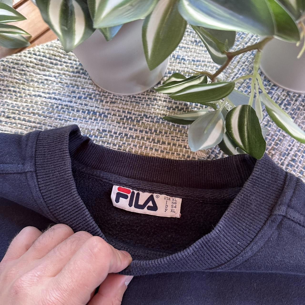 Fila Vintage Y2K Fila Sportswear Logo Baggy Sweatshirt Size US XL / EU 56 / 4 - 4 Thumbnail