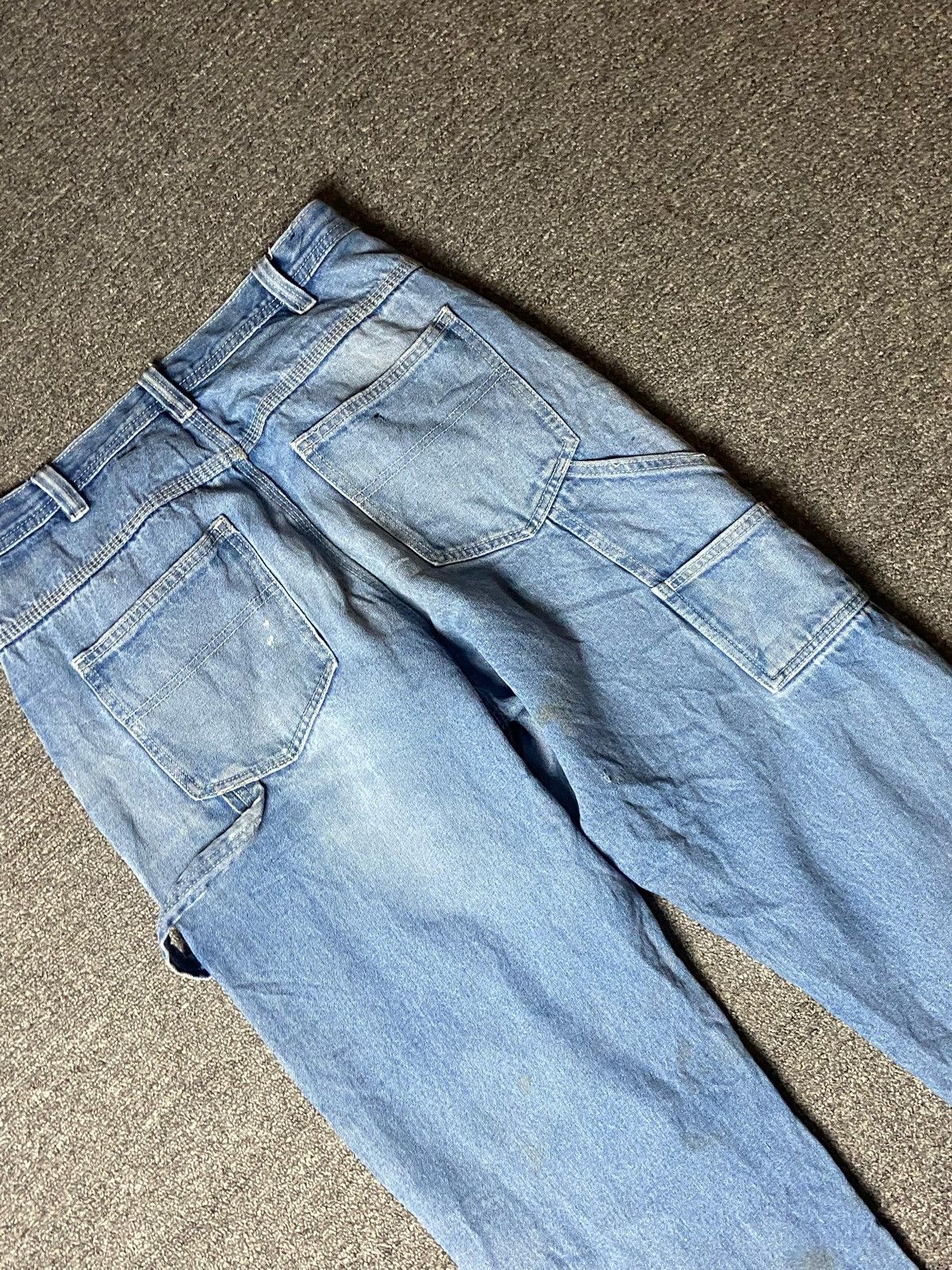 Japanese Brand Japanese Brand Distressed Carpenter Denim (144) Size US 30 / EU 46 - 3 Thumbnail