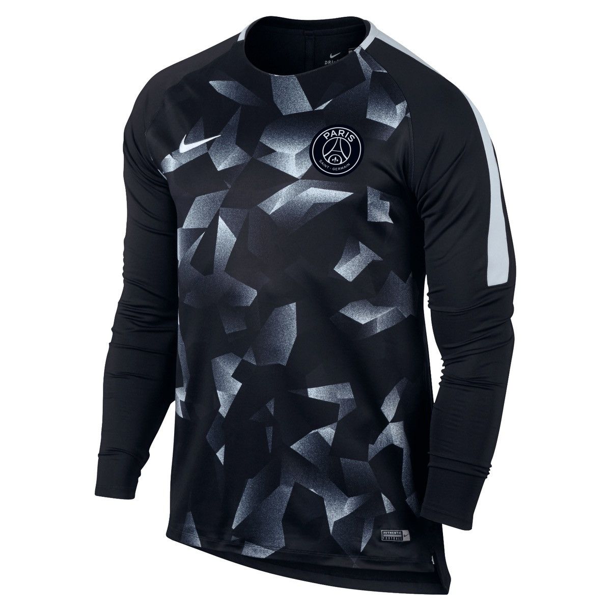 Nike 🇫🇷 Nike PSG Paris Saint Germain 2017 2018 Soccer Long Sleeve Size US M / EU 48-50 / 2 - 2 Thumbnail