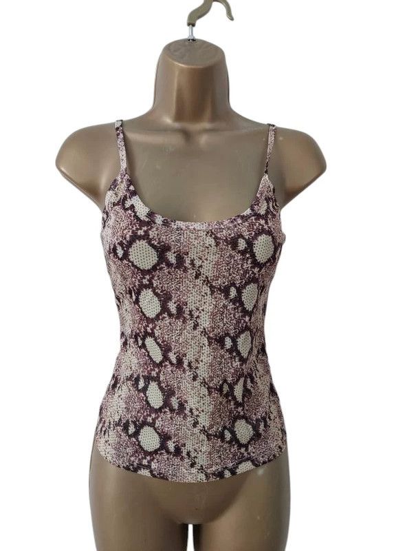 Vintage Vintage snake print top 8 Size S / US 4 / IT 40 - 1 Thumbnail