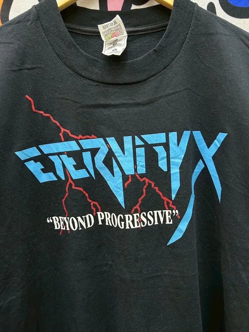 Vintage Vintage 90s Eternity X band tshirt size XL Size US XL / EU 56 / 4 - 4 Thumbnail