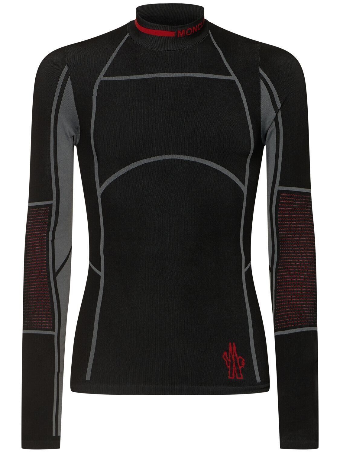 MONCLER GRENOBLE $685 Men's Black Sweatshirt New L