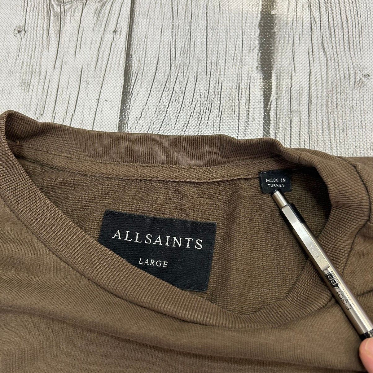 Allsaints 2016 Army Green AllSaints, long sleeve T-shirt Size US L / EU 52-54 / 3 - 6 Thumbnail