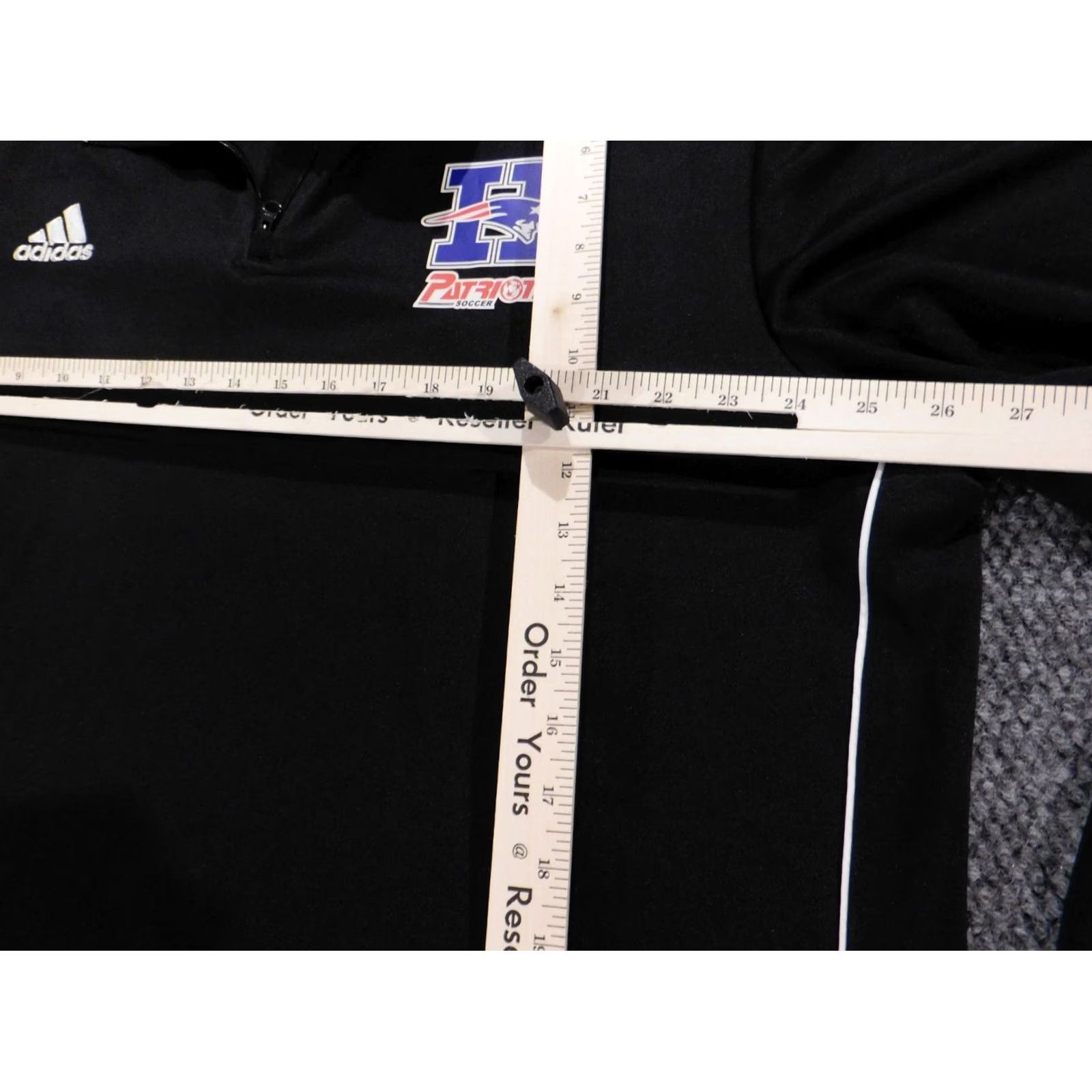 Adidas Adidas Sweatshirt Pullover 1/4 Zip Mens XXL Black Size US XXL / EU 58 / 5 - 5 Thumbnail