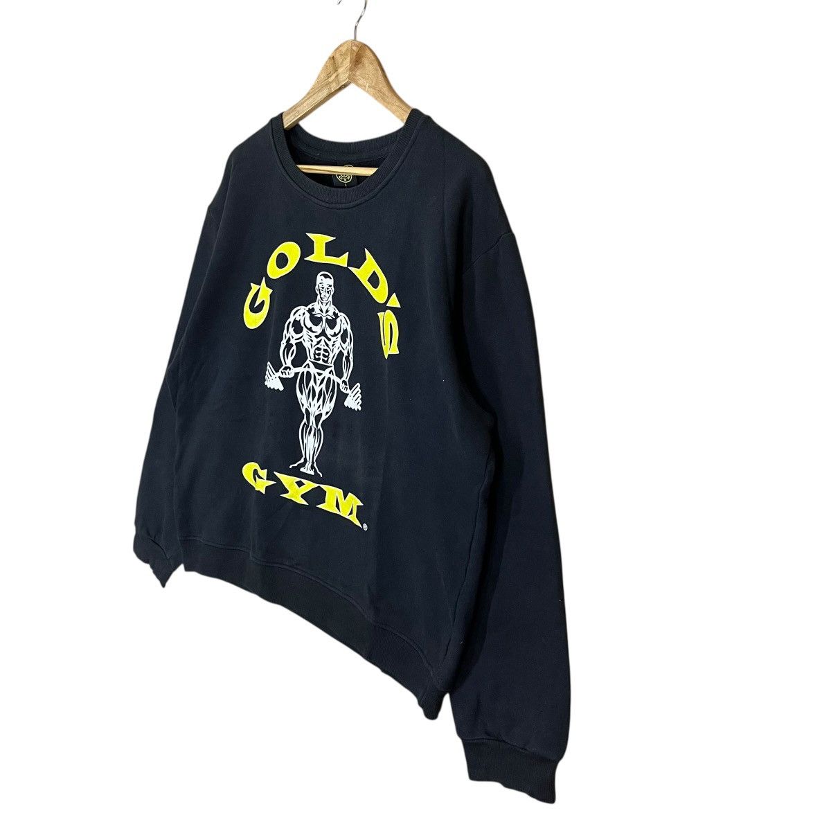 Japanese Brand Vintage Gold Gym Crewneck Sweatshirt Size US M / EU 48-50 / 2 - 3 Thumbnail