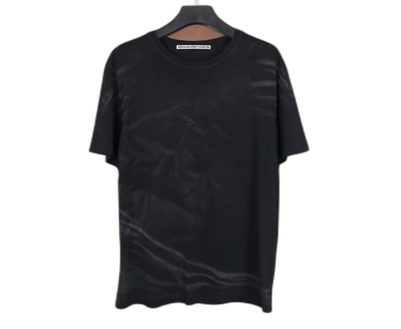 Alexander Wang Alexander Wang Black Tie-Dye Short-Sleeve Tee- Size US L / EU 52-54 / 3 - 1 Thumbnail