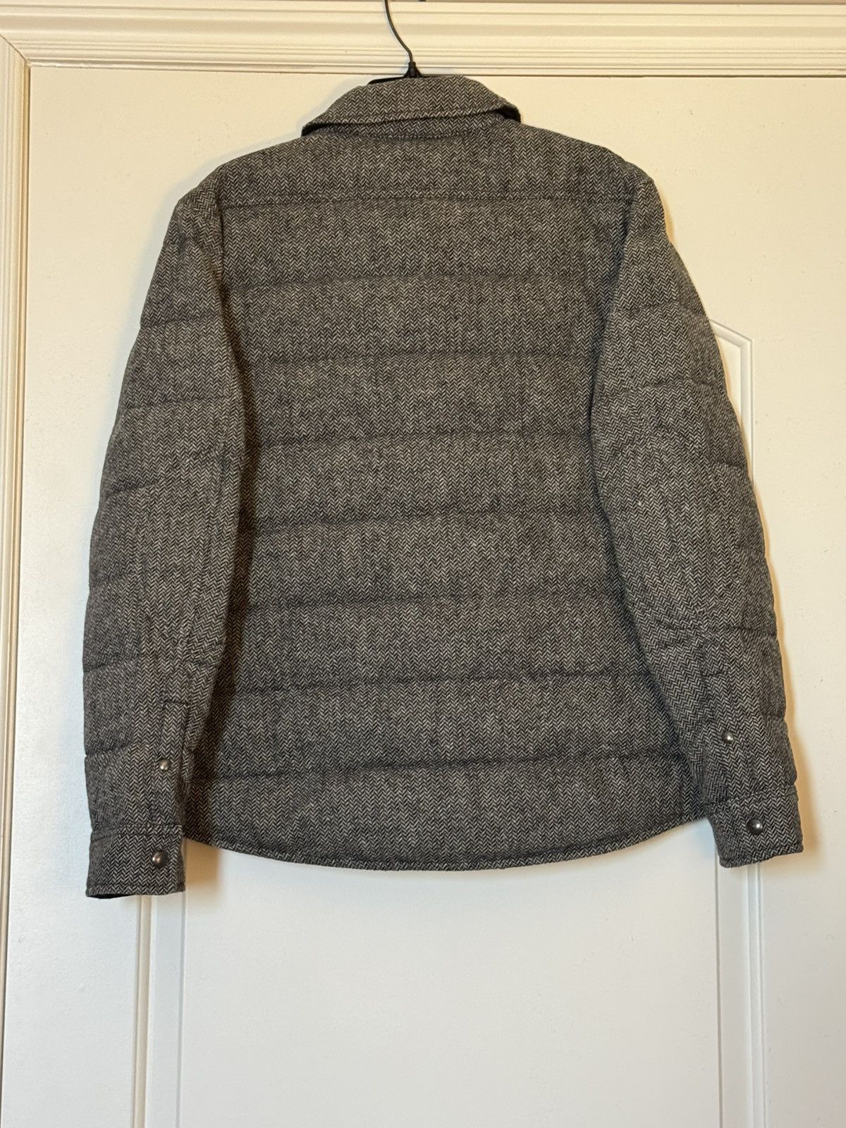 Polo Ralph Lauren Polo Ralph Lauren Tweed Herringbone Down Quilted Jacket XL Size US L / EU 52-54 / 3 - 3 Thumbnail