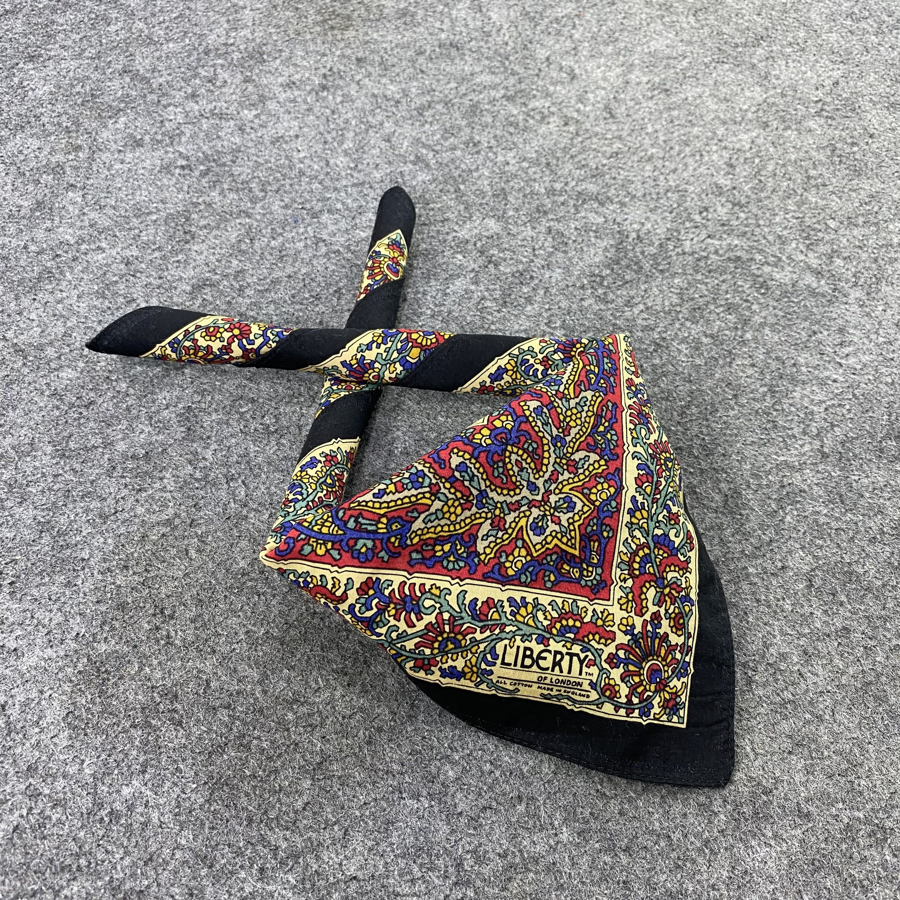 Liberty Liberty Paislee Handkerchief / Bandana / Neckerchief-B1461 Size ONE SIZE - 1 Thumbnail