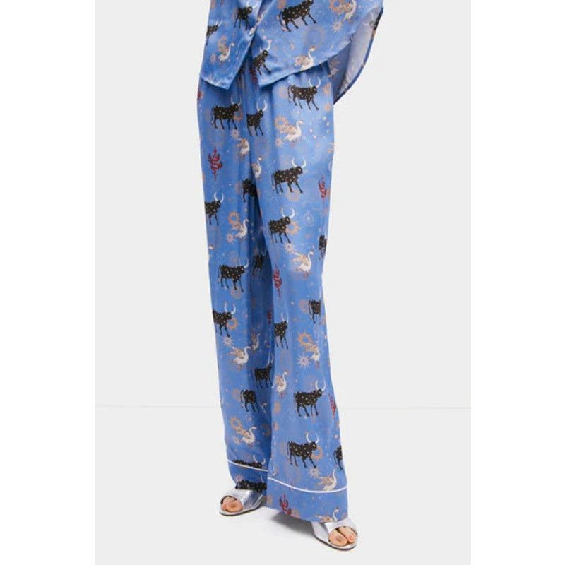 Sleeper NWT Sleeper pastelle oversized pants in blue mystic print Size ONE SIZE - 1 Thumbnail