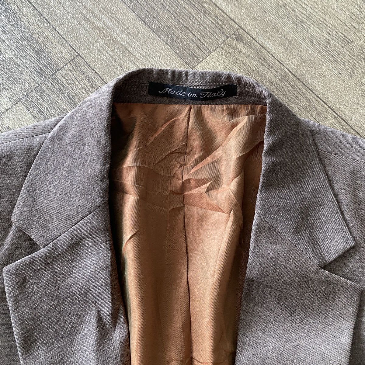 Armani Collezioni Armani Collezioni Black Wool Flannel Blazer Size 48R - 4 Thumbnail