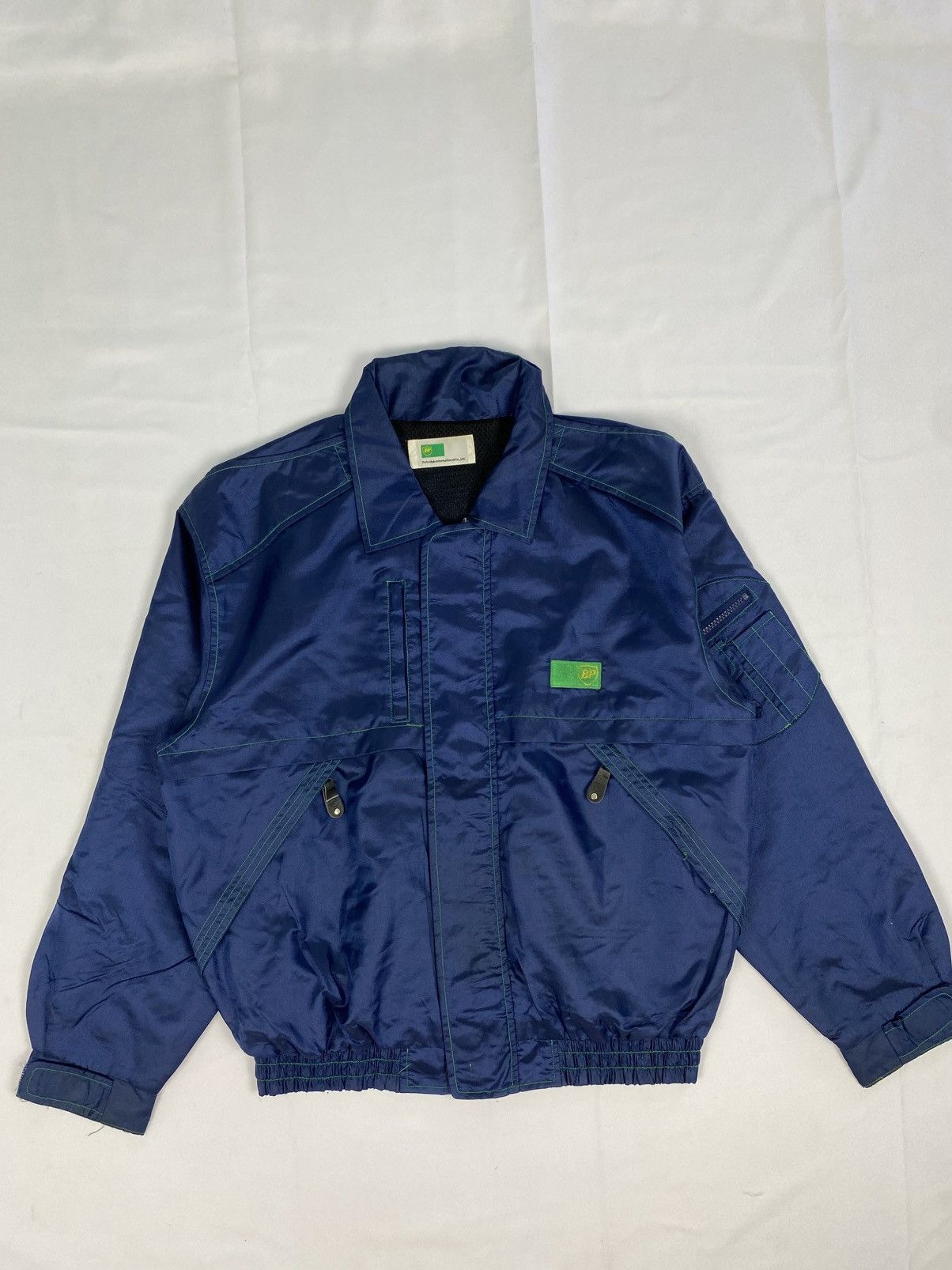 BP. Vtg British Petroleum BP racing jacket Size US L / EU 52-54 / 3 - 1 Thumbnail