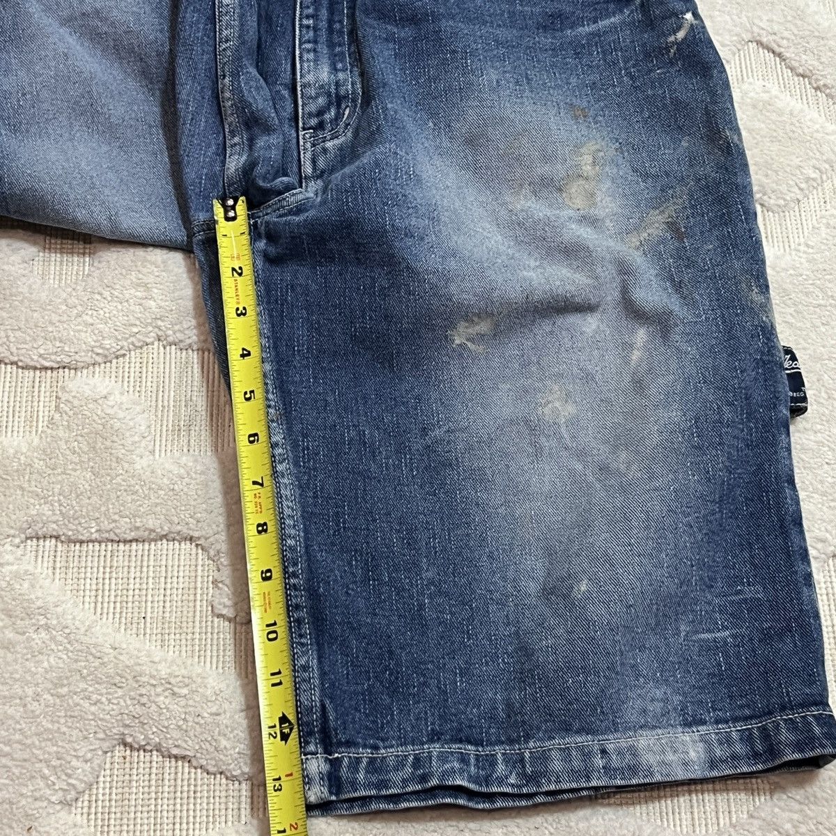 Karl Kani Crazy Vintage Y2K Karl Kani Embroidered Jean Shorts Size US 32 / EU 48 - 13 Thumbnail