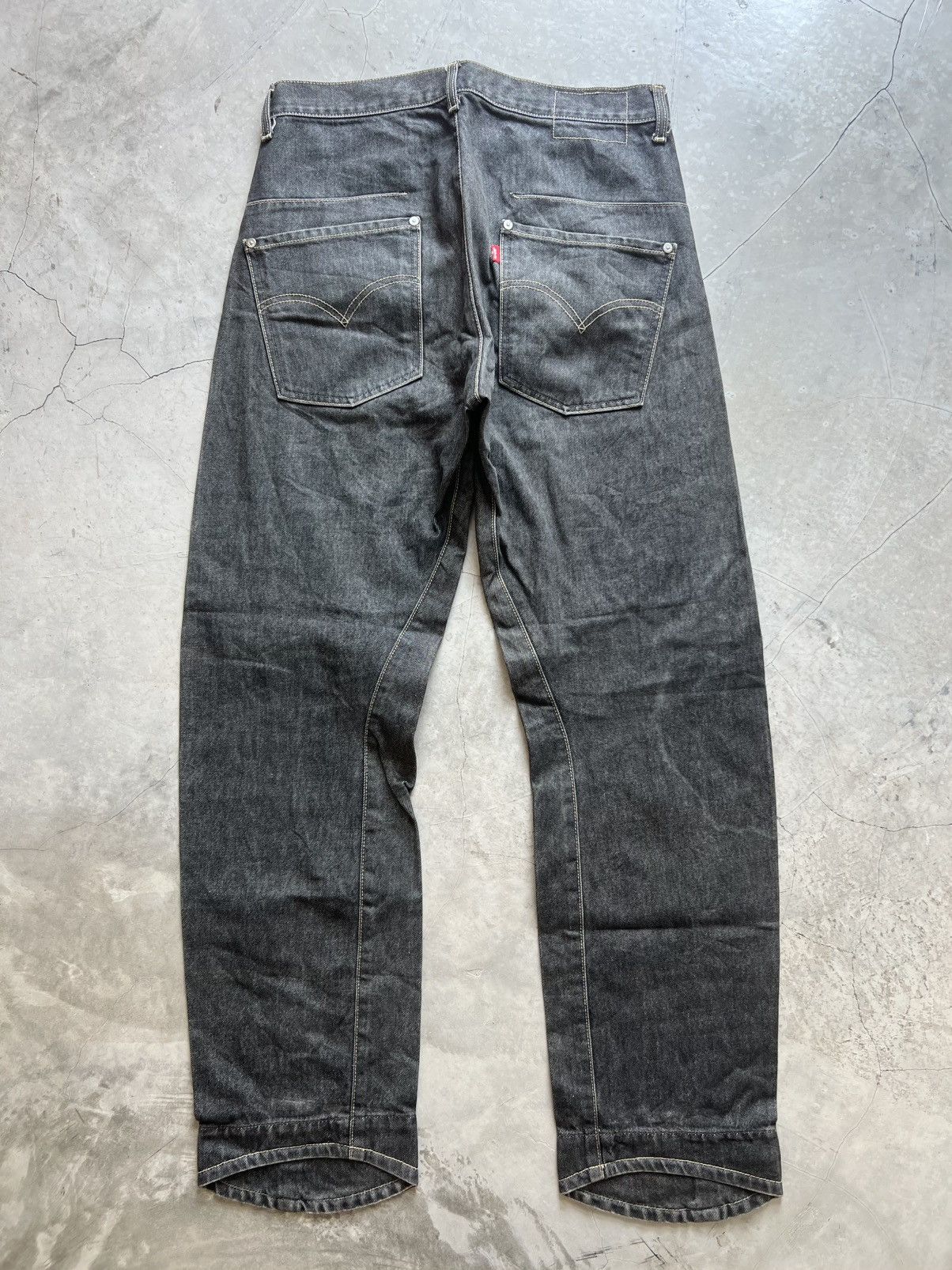 Levi's Levis Engineered Twisted Jeans Tag W32 Actual 32x32.5 Size US 32 / EU 48 - 4 Thumbnail