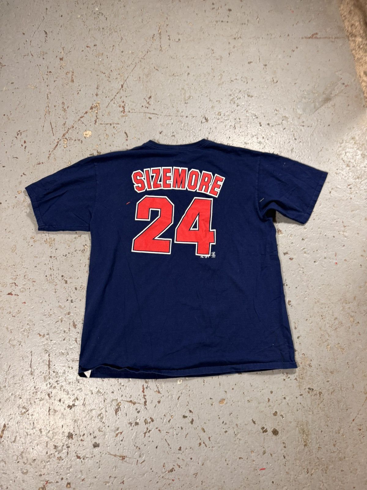 MLB Vintage Cleveland Indians Mlb Jersey Tee Size US XL / EU 56 / 4 - 4 Thumbnail